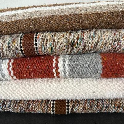 Set of 5 Horse Saddle Blankets