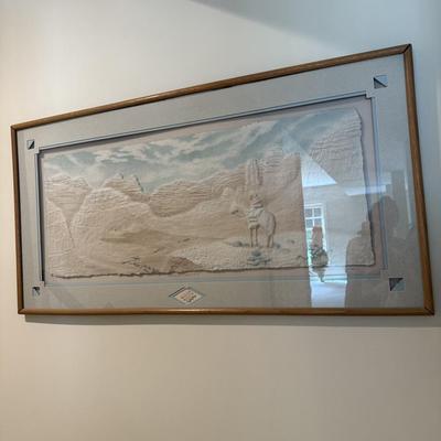 “Navajo Canyon” signed by Wess and is limited edition