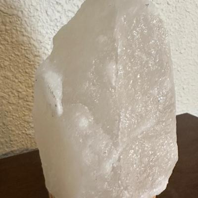 Color Changing Natural White Himalayan Salt Lamp