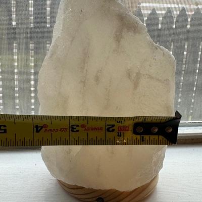 Color Changing Natural White Himalayan Salt Lamp