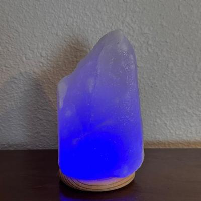 Color Changing Natural White Himalayan Salt Lamp