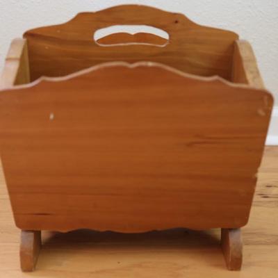 Handmade Wooden Magazine Racks/Stands