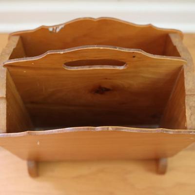 Handmade Wooden Magazine Racks/Stands