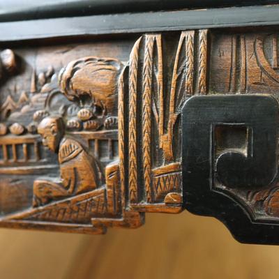 Ming-style Chinese Low Kang Teak Table