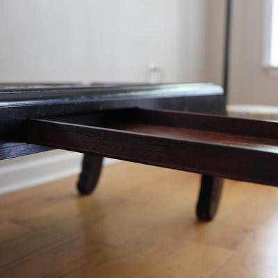 Ming-style Chinese Low Kang Teak Table