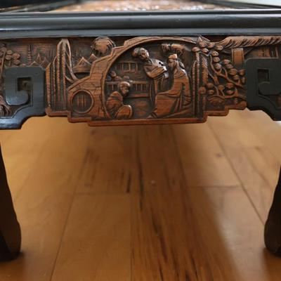 Ming-style Chinese Low Kang Teak Table