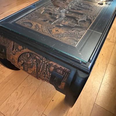 Ming-style Chinese Low Kang Teak Table