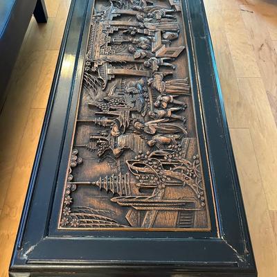 Ming-style Chinese Low Kang Teak Table
