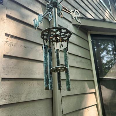 Weather Vane Wind Chime Does Not Include bracket