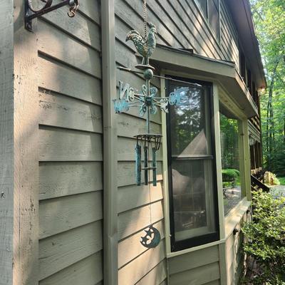 Weather Vane Wind Chime Does Not Include bracket