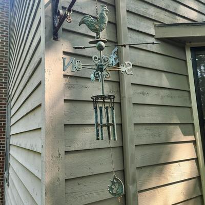 Weather Vane Wind Chime Does Not Include bracket