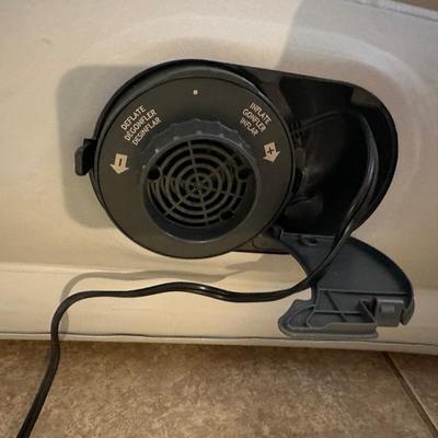 Two Air Mattresses with Built in Pumps