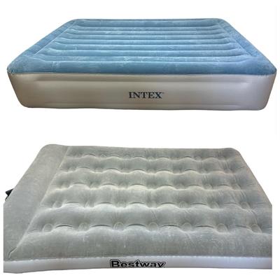 Two Air Mattresses with Built in Pumps