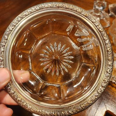 Large Collection of Clear Glass Mostly Heisey
