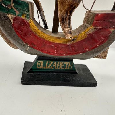 Handcrafted Elizabeth Boat Decor