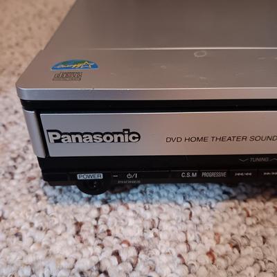 PANASONIC ACTIVE SUBWOOFER, SPEAKER AND 5 DISC HOME THEATRE SOUND SYSTEM