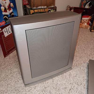PANASONIC ACTIVE SUBWOOFER, SPEAKER AND 5 DISC HOME THEATRE SOUND SYSTEM