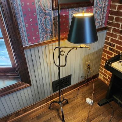 Wrought Iron Floor Lamp