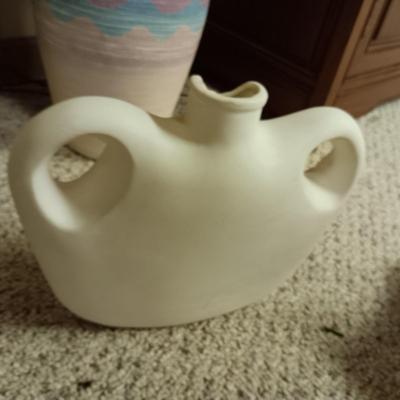 SW THEMED LAMP AND VASES