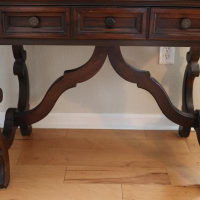 Vintage Solid Secretary Desk