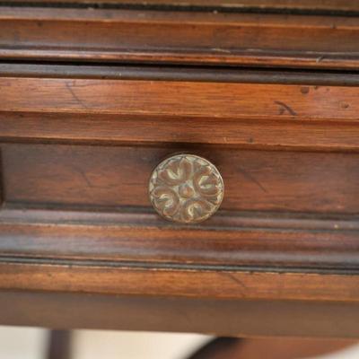 Vintage Solid Secretary Desk