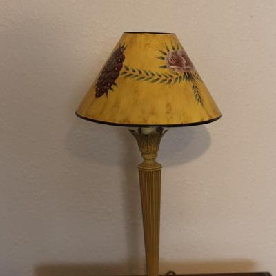 24” Hand Painted Table Lamp