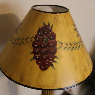 24” Hand Painted Table Lamp