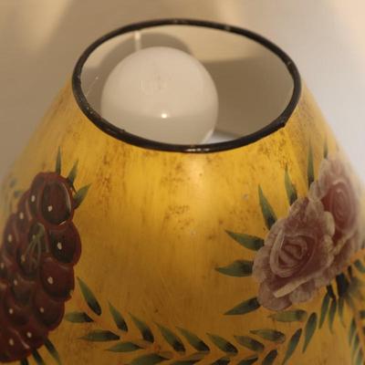 24” Hand Painted Table Lamp