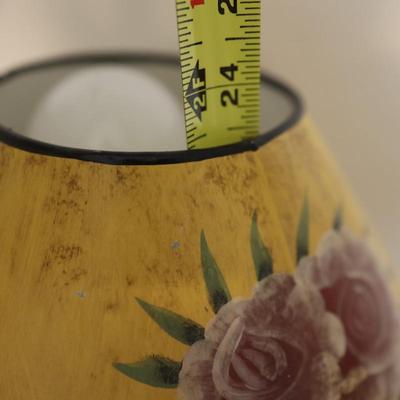 24” Hand Painted Table Lamp