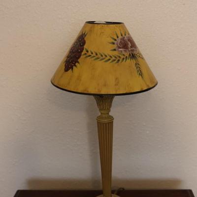 24” Hand Painted Table Lamp