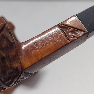 Collection of Vintage Estate Smoking Pipes- Assorted Makers- Four Pieces (#1)