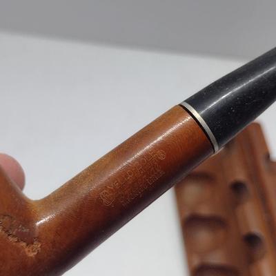 Collection of Vintage Estate Smoking Pipes- Assorted Makers- Four Pieces (#2)
