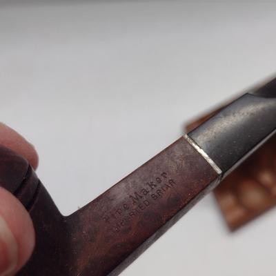 Collection of Vintage Estate Smoking Pipes- Assorted Makers- Four Pieces (#3)