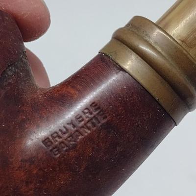 Collection of Vintage Estate Smoking Pipes- Assorted Makers- Four Pieces (#4)