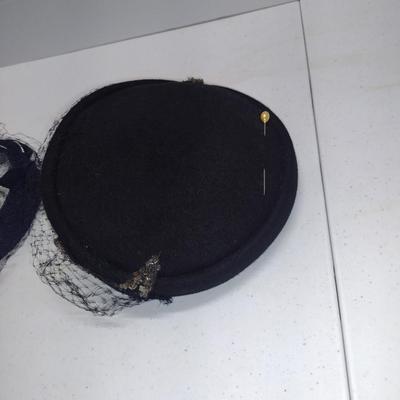 Pair of Vintage Ladies Hats with Box