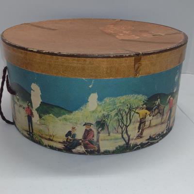 Pair of Vintage Ladies Hats with Box