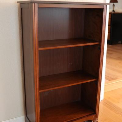 Cherry 3-Shelf Book Case