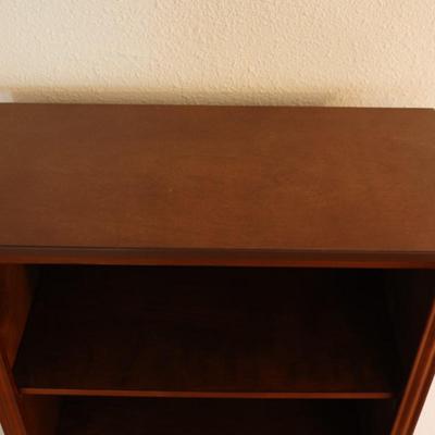 Cherry 3-Shelf Book Case
