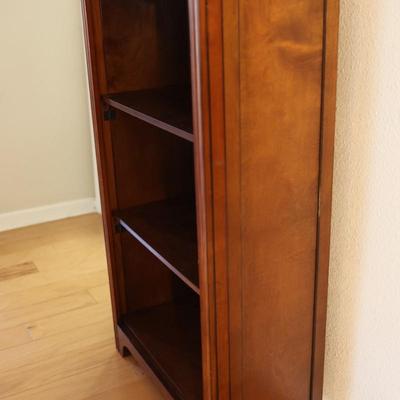Cherry 3-Shelf Book Case