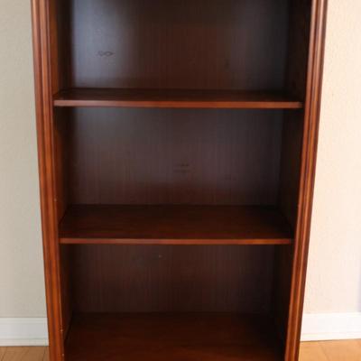 Cherry 3-Shelf Book Case