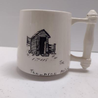 Glazed Ceramic Mugs- Set of Four