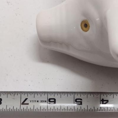 Porcelain Pig Design Wall Hook