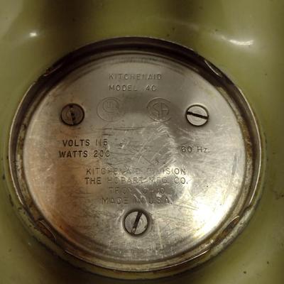 Vintage KitchenAid Mixer- Model 4-C