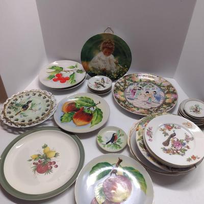 Collection of Decorative Plates- Assorted Makers