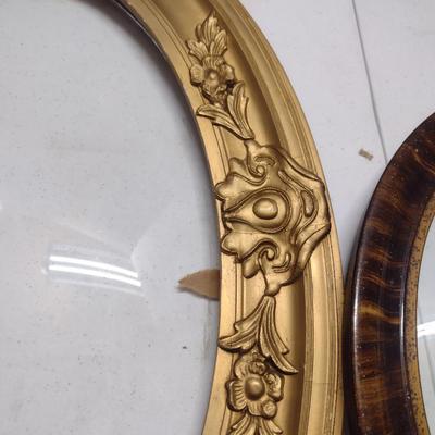 Pair of Bubble Glass Picture Frames