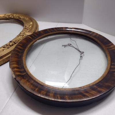 Pair of Bubble Glass Picture Frames