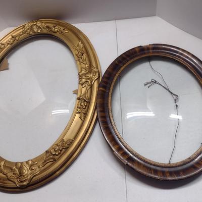 Pair of Bubble Glass Picture Frames