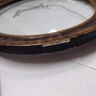 Pair of Bubble Glass Picture Frames