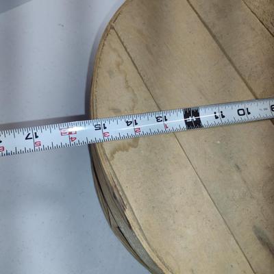 Wooden Cheese Box- Approx 15 1/4" in Diameter