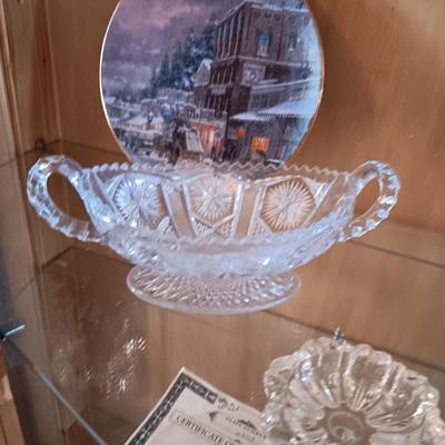 3 THOMAS KINKADE'S YULETIDE MEMORIES COLLECTORS PLATES PLUS MORE